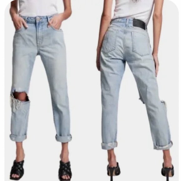 One Teaspoon Denim - One Teaspoon Kansas Blu Aww Baggies Jeans Size 30 NWT